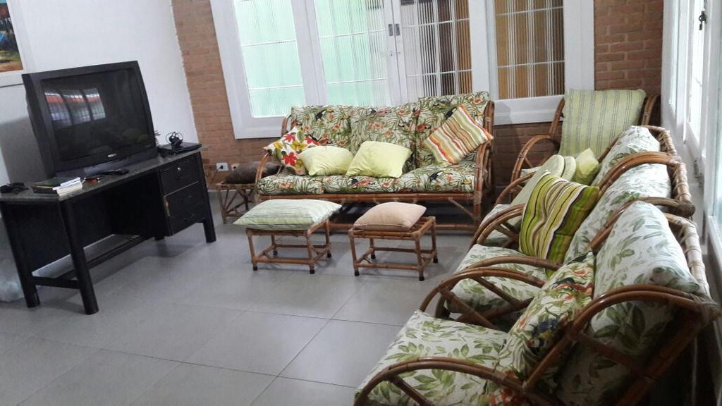 Casa Com Churrasqueira Proximo A Praia Em Ubatuba Bagian luar foto